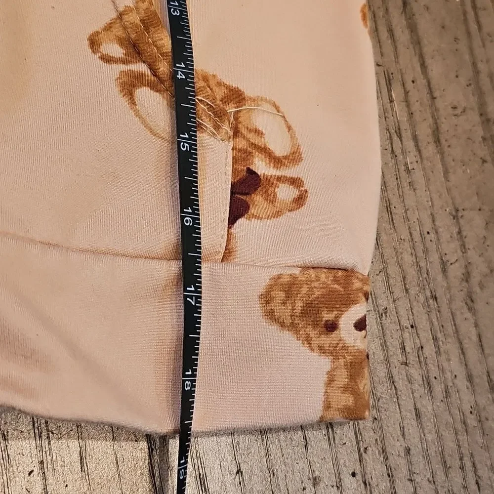 Teddy Bear Be Kind Zip Up Hoodie 6X